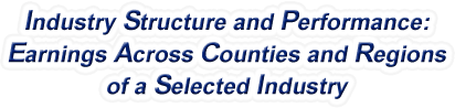 Nebraska - Earnings Across Counties and Regions of a Selected Industry
