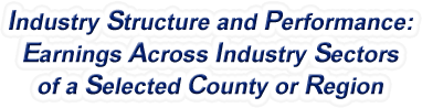 Nebraska - Earnings Across Industry Sectors of a Selected County or Region